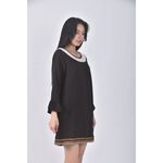 (S) ob style質感黑色洋裝二手衣, , large