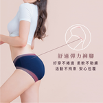 【Clany可蘭霓】台灣製絲蛋白美膚內褲 ｜莫代爾親膚透氣低敏・中腰女內褲 M&ndash;XL  海軍藍 2152-57, , large