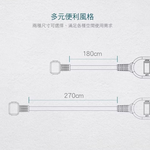 【Leo手機周邊專賣店】DIKE戴克 安全加強型一切四座電源延長線-9尺/2.7M / DAH549WT, , large