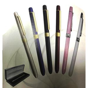 O.B. 三合一多功能原子筆(多色)*歡迎訂製*黑色桿