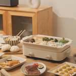 【NICONICO】雙溫控多功能料理鍋NI-K2001(大全配), , large