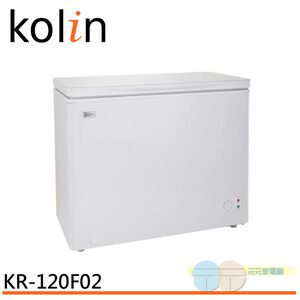 KOLIN 200L Top-Opening Refrigerator/Freezer Combo KR-120F02-W