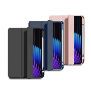 [MD86 Smooth Tri-Fold] Xiaomi Pad 7/7 Pro 11.2-inch Tablet Protective Case (Built-in Pencil Slot)