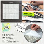 Japanese Mosaic Wall Tile Stickers – 10-Pack “German Cake” Design | 3D Peel and Stick Tiles | DIY 3M Self-Adhesive | Decorative Backsplash & Wall Decor | Made in Japan, , large