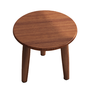 HABABY Huan'an Home Furnishings Solid Beech Wood Small Round Stool