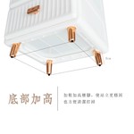 【Y HOUSE】直紋收納箱  收納抽屜 衣物收納 置物櫃 塑膠收納櫃-四層, , large