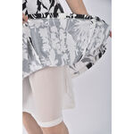 (S) caifangli質感撞色白色綁帶洋裝二手衣, , large