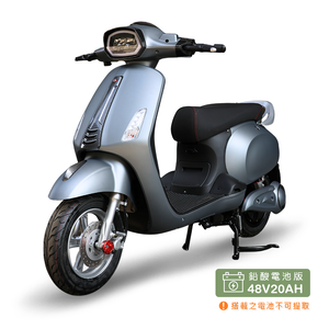 【向銓】 Mini Hero 微型電動二輪車 PEG-082 /鑛達 小偉士 消光灰 (鉛酸電池版/電動自行車)