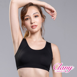 【可蘭霓Clany】MIT獲獎撞色顯瘦涼感防震加大尺碼無鋼圈M-2XL運動內衣活力藍6965-57, , large