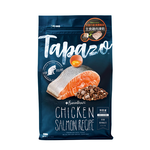 TAPAZO 特百滋 凍乾雙饗宴 無榖乾糧+凍乾 成幼貓低敏鮭魚配方 貓飼料 成貓/幼貓 凍乾 貓糧 15磅, , large