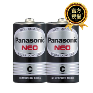 [寶旺旺] 國際牌Panasonic 碳鋅電池2號C電池24入盒裝(R14NNT/1.5V黑錳電池/乾電池/公司貨)