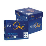 Pack PAPAE ONE A4 80lb photocopy paper, blue pack (5 packs per box) (for laser, photocopying, faxing, and inkjet printing), , large