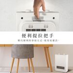 [樂施達]樂活不露 陶瓷電暖器 日式極簡風 定時電暖器 暖爐 (HT-1201T), , large