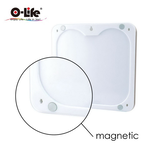 【O-Life】Magnetic wall-mounted storage box-A style black, , large