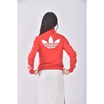 (S) adidas運動質感高領紅色外套二手衣, , large