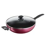 EASY COOK RED WOKPAN 32cm, , large