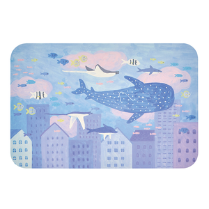 【Monster】 Soft Diatomaceous Earth Absorbent Mat – Awen Collection (60x40cm) – A Sky No One Knows