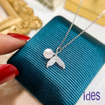 [ides愛蒂思] 日本設計AKOYA上乘系列正圓無瑕天然珍珠項鍊6.5-7mm/(人魚公主), , large