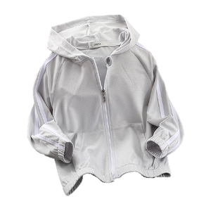 Kids Lightweight Breathable Hooded Jacket
