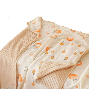 [Kaimei Cotton] Beanie Blanket Gauze Soothing Blanket Newborn Children Small Quilt Kindergarten Baby Blanket Air Conditioning Summer Cooling Quilt