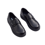 【AHbuffett防滑鞋】AH-22 狠粘魔鬼氈款 防滑 工作鞋 EVA鞋底 寬楦 真皮皮鞋 氣墊腳感 防滑工作鞋 止滑鞋 餐飲 餐廳外場, , large