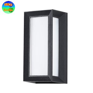 SK-320A 12W Outdoor Microwave Induction Wall Lamp (Adjustable Time, Day/Night, and Distance)