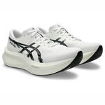 Asics Magic Speed 4 男 慢跑鞋 緩衝 彈力 白 黑 [1011B875-101], , large