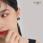 【Gulicc 】古莉可 耳環 蝴蝶流蘇耳飾, , large