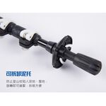 TECTOP外鎖式鋁合金登山杖PJ7624～三節式快扣、鋁合金杖身、鎢鋼杖尖～TECTOP探拓戶外, , large