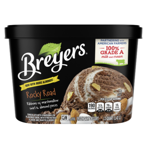 Breyers ROCKY ROAD冰淇淋
