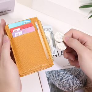 【現貨保固】真皮卡夾小錢包 零錢包 拉鍊零錢包 拉鍊錢包 錢包 鑰匙包 卡夾 皮夾 雙層零錢包 卡夾包 卡片夾 小錢包