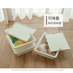 【H&R安室家】36*28*10CM 附蓋收納盒3入BM29, , large