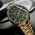 [星晴錶業]COACH手錶,44mm,CH00215墨綠色錶面金色錶殼金色精鋼錶帶款, , large