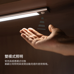 【太星電工】LED人體感應櫥櫃燈(20cm) 超薄 磁吸安裝 USB充電 三色光 (智能感應 / 櫥櫃條燈/樓梯燈), , large