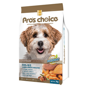 【Pro’s Choice 博士巧思】無穀犬食3kg-羊肉+地瓜