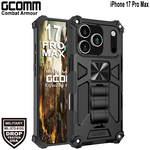 GCOMM iPhone 17 Pro Max 軍規戰鬥盔甲保護殼 Combat Armour 黑戰甲, , large