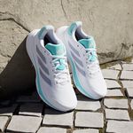 Adidas Response Super 女 慢跑鞋 運動鞋 透氣 緩震 白 水藍 [JI4639], , large