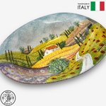 【SOLO Vintage】Modigliani Italian Pottery 25cm Serving Bowl NS Aurora Series, , large