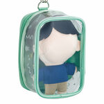 日本 LIHIT LAB myfa 多用途娃娃包 透明娃包 遛娃包 曬娃包 痛包 收納包中-紫(A-3305), , large