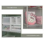 【Y HOUSE】75x45x120cm Lightweight Three-layer Iron Rack Shelf Iron Rack Storage Rack, , large