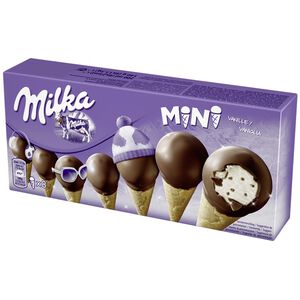 Mini Cones Milka Van Choc