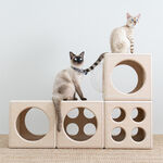 【paipaipets】Wooden Cube - Style Ａ, , large