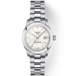 TISSOT 天梭 T-MY LADY 真鑽珍珠貝機械女錶-29.3mm T1320071111600, , large