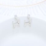 【Angel & Me】Chihuahua Dog s925 sterling silver earrings birthday christmas gift, , large