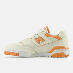 Kixpress-New Balance 女 復古鞋 經典 NB 550 休閒 B楦 膠底 簡約 穿搭 米 橘 [BBW550AJ], , large