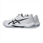 Asics Gel-rocket 12 男女 排球鞋 羽球鞋 穩定 包覆 回彈 白 黑 [1073A080-101], , large