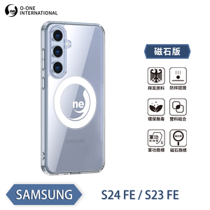 【O-ONE】【軍功II防摔殼】O-ONE MAG Samsung 三星 S24 FE 磁吸防摔手機殼 抗撞防摔 保護殼