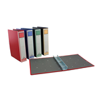 自強牌 四孔管型夾 12個入 /箱 34 配色(紅/藍/綠/黑), , large