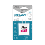 [寶旺旺]聖岡科技 Type c+USB雙孔2.1AUSB充電器USB-221AC, , large