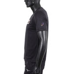 Asics 男女 短袖 T恤 運動 透氣 吸濕 快乾 抗UV 台灣製 延續 黑 [2033B666-001], , large